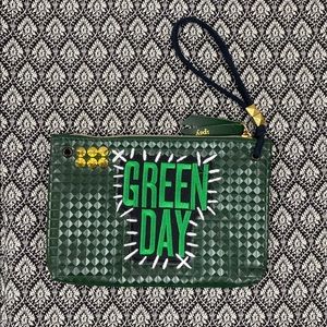Green day ipsy make up bag